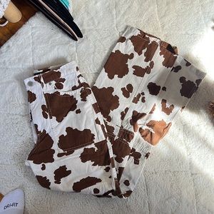 Cow pants